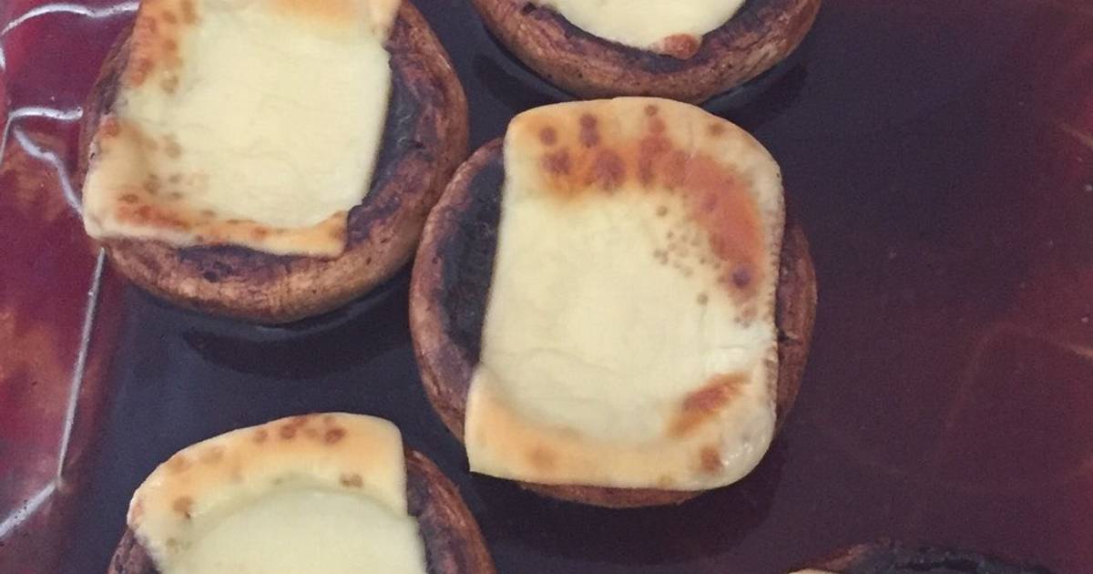 recetas de hongos portobello light