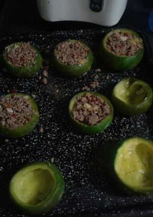 Una foto de Zapallitos rellenos.