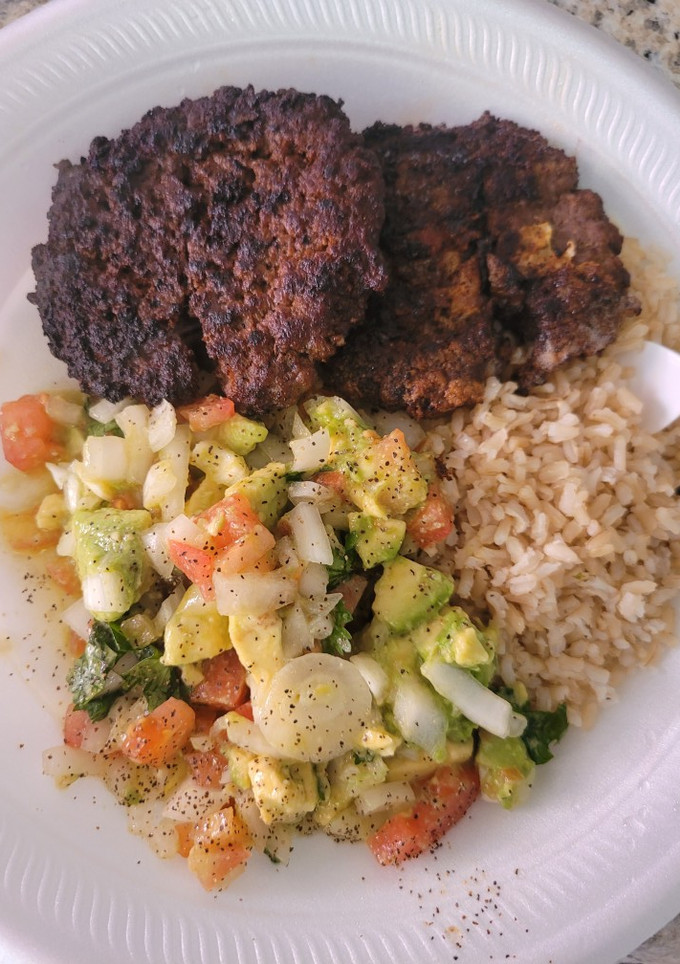 Una foto de Tortitas de carne molida magra