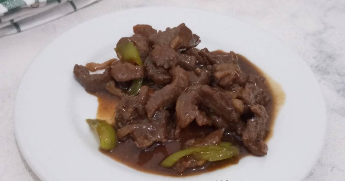 Resep Sapi Lada Hitam Rasanya Maknyus