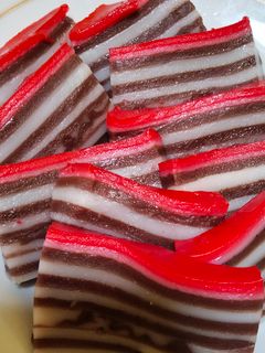 Foto resep Kue Lapis Tepung Beras dan Kanji