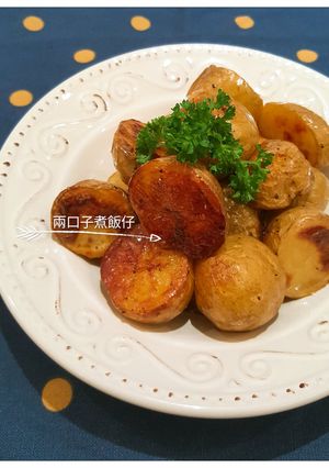 簡易甜蜜蜜焗薯 的食譜成品照片