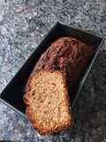 Budín de mantecol y chocolate