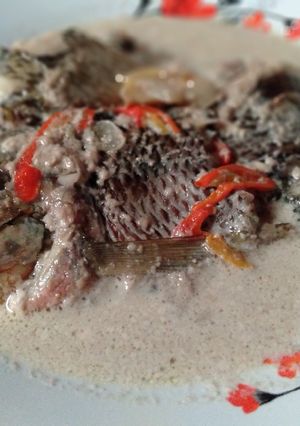 Foto resep Pepes nila santan putih