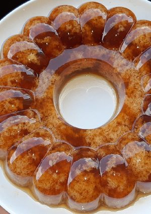 Foto resep Puding Karang Gula Habang (puding gula merah)