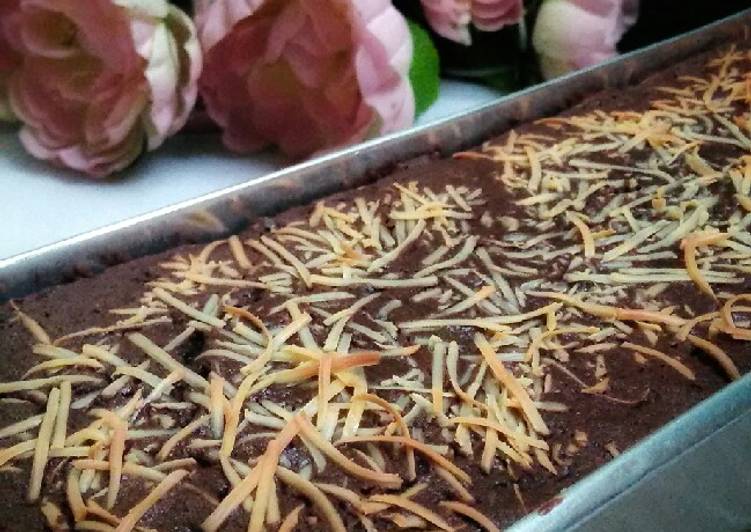 Brownies Panggang Moist & nyoklat, no bp & no bs #pr_browniesdcc