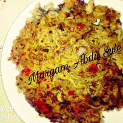 A picture of Fried Indomie.