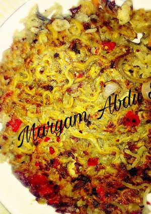 A picture of Fried Indomie.