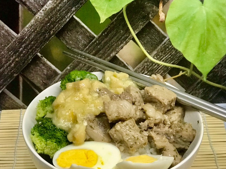 Resep Saikoro Beef Rice Bowl (Saus Jamur) yang Menggugah Selera