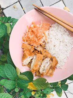 Foto resep Crispy Karage & Salad Mayo TERBAIK!