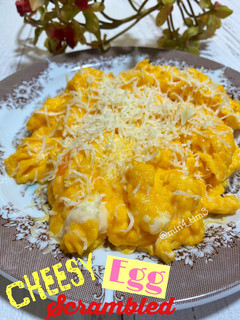 Foto resep Cheesy Scrambled Egg