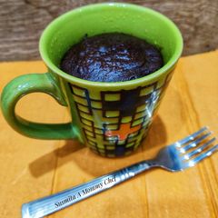 A picture of Ragi Chocolate mug cake.
