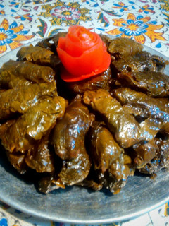 عکسی از دستور دلمه برگ مو قالبی