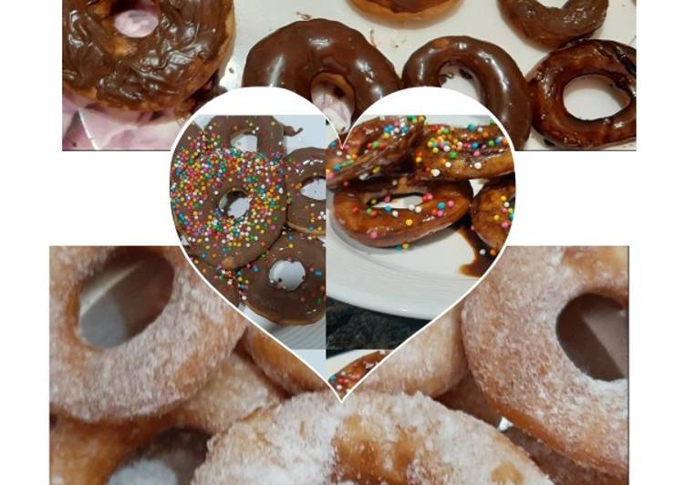 Recipe of Homemade Homemade glazed donuts