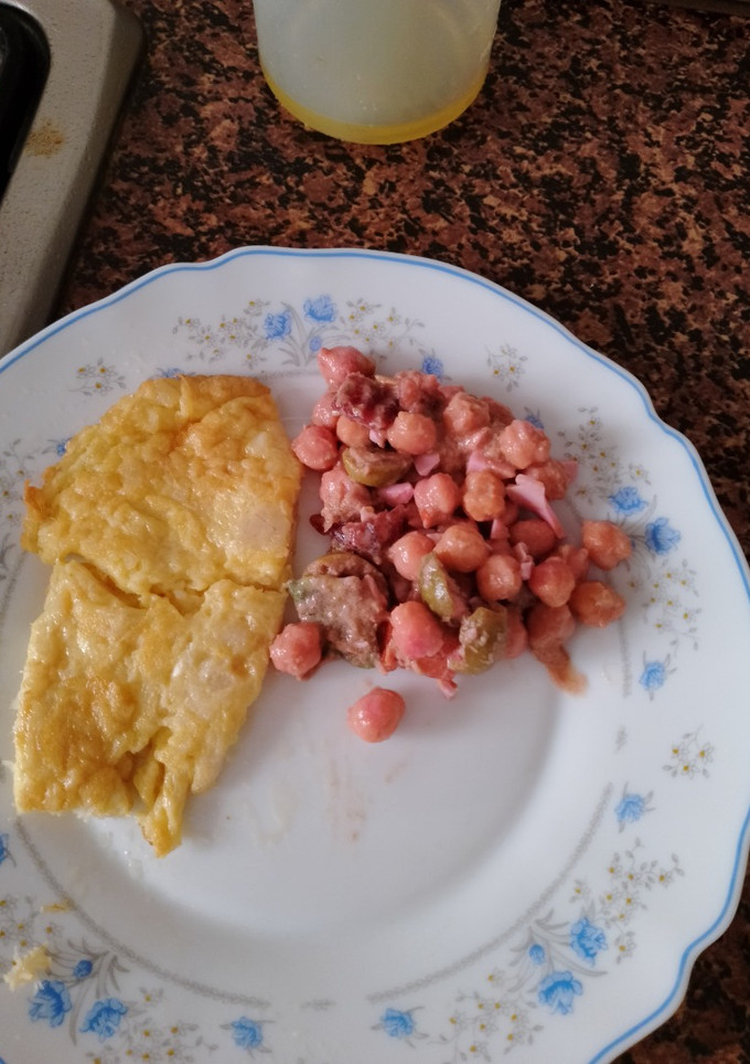 Una foto de Tortilla de bacalao