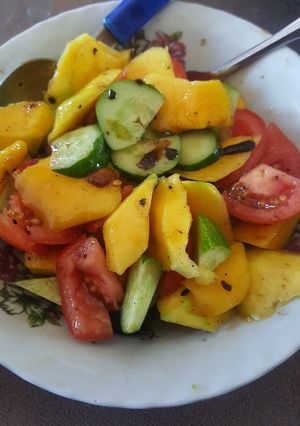 Foto resep Rujak sederhana