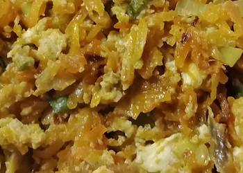 Without Fail Make Recipe Carrot with eggs scrambled Delicious Nutritious