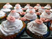 Una foto de buttercream con azucar impalpable sin leche