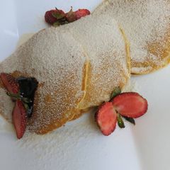 A picture of Eggless pancake.
