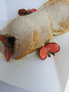 A picture of Eggless pancake.