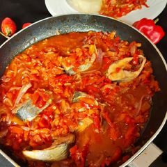 Tomatoes sauce A picture of Tomatoes sauce.