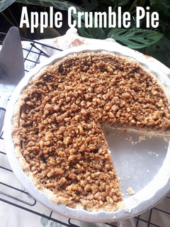Foto resep Apple Crumble Pie