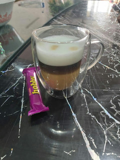 عکسی از دستور قهوه لاته ماکیاتو خانگی latte macchiato