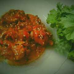 A picture of Ayam Bumbu BBQ Simple.