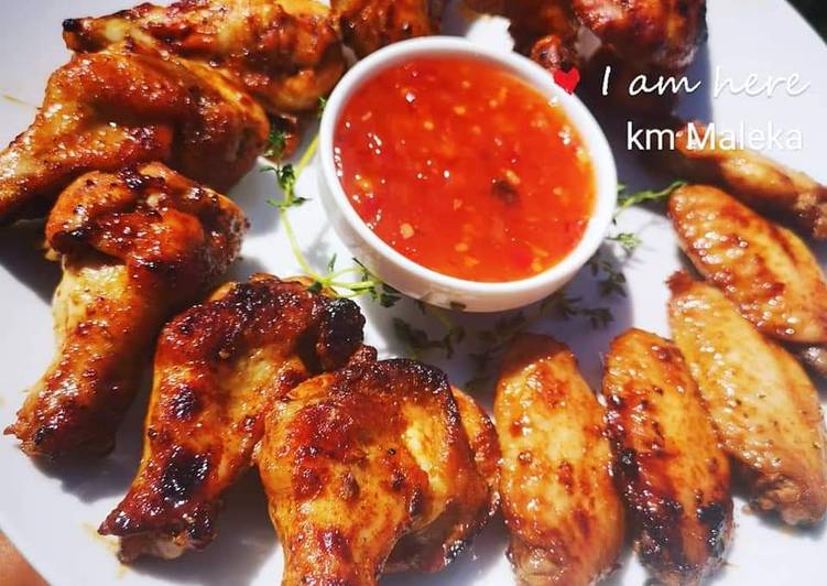 Simple Way to Prepare Quick Peri peri chicken wings