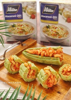 Foto resep Botok Pare Makaroni