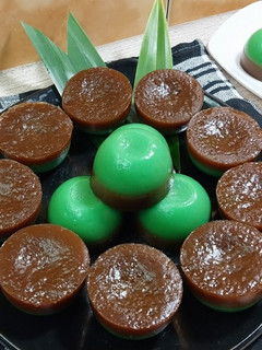 Foto resep Talam pandan gula merah