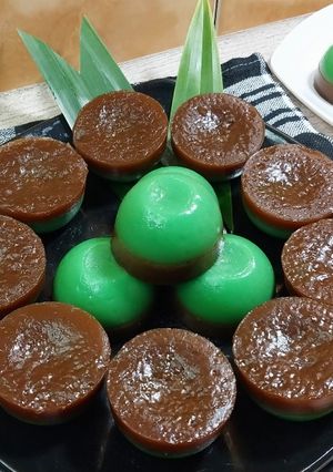 Foto resep Talam pandan gula merah