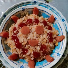 A picture of Veg fried rice.