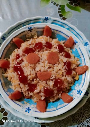 A picture of Veg fried rice.