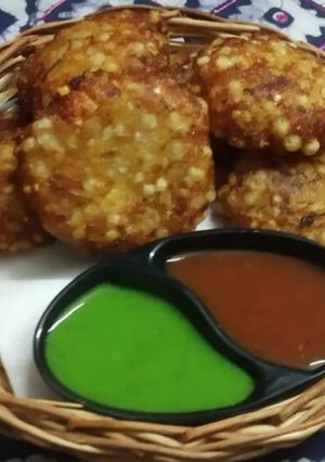 साबूदाना कटलेट (Sabudana cutlet recipe in Hindi) रेसिपी मुख्य फोटो