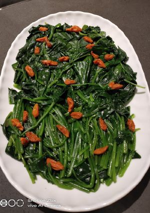 A picture of Steam Spinach.
