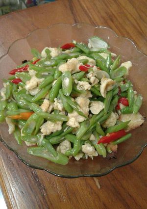 Foto resep Tumis buncis telor