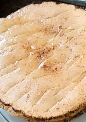 A picture of Makki ki roti.
