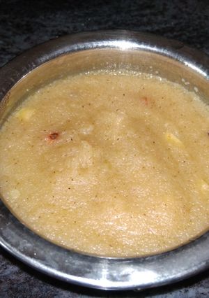 A picture of Suji Halwa.
