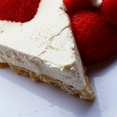 No Bake Keto New York Cheesecake A picture of No Bake Keto New York Cheesecake.
