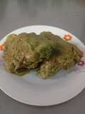 Chicken in Cilantro Cream Sauce