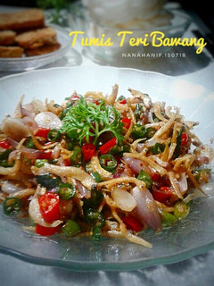 Foto resep Tumis teri bawang #PR_Wantuteri