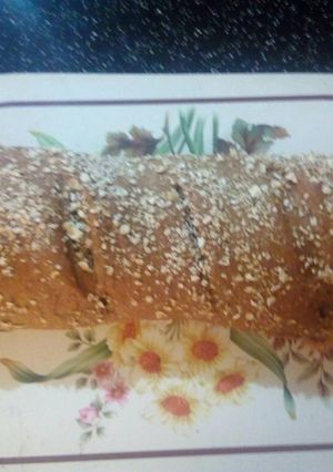 Una foto de Pan integral de avena con papelón (piloncillo, panela)