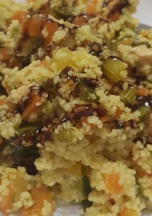 Foto di Couscous a modo mio con pollo e verdure
