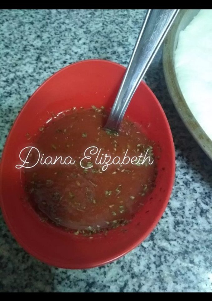 Una foto de Salsa para pizza Express 🍕👩🏼‍🍳