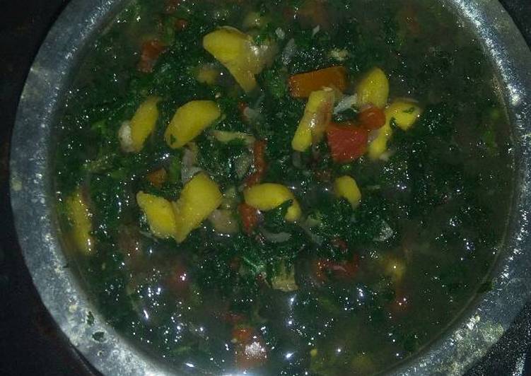 Easiest Way to Prepare Speedy Stinging Nettle Banana stew