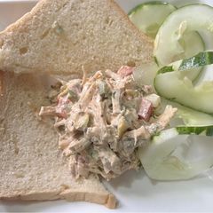 Turkey salad sandwich 🥪 A picture of Turkey salad sandwich 🥪.