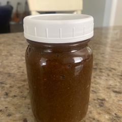 A picture of Jerk dipping sauce.