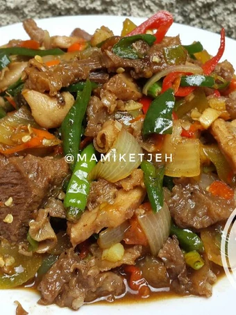 Langkah Gampang Menyiapkan Resep Daging kambing oseng mercon yang Menggugah Selera Anti Ribet, Mantap Sekali