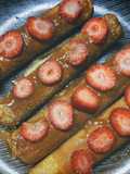Panqueques con dulce de leche